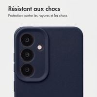 imoshion Coque arrière Texture Samsung Galaxy S25 - Bleu foncé
