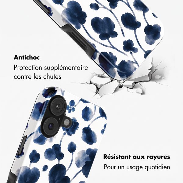 Selencia Coque arrière Vivid Apple iPhone 17 - Midnight Blossom
