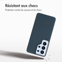 Accezz Coque arrière Mesh avec MagSafe Samsung Galaxy S26 Ultra - Bleu foncé