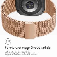 imoshion Bracelet magnétique milanais Samsung Galaxy Watch Ultra (2024/2025) - Rose Doré
