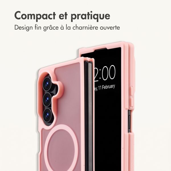 imoshion Coque Color Guard avec MagSafe Samsung Galaxy Z Fold 8 Ultra - Rose clair