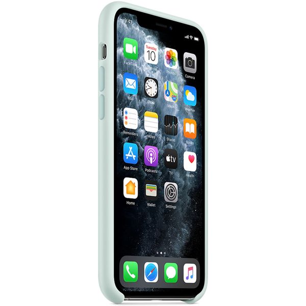 Apple Coque en silicone Apple iPhone 11 Pro - Seafoam
