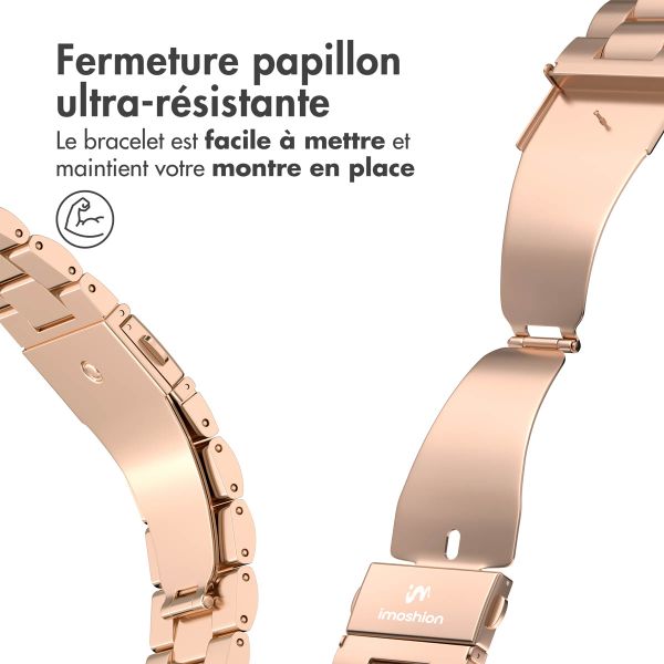 imoshion Bracelet en acier Samsung Galaxy Fit 3 - Rose Doré
