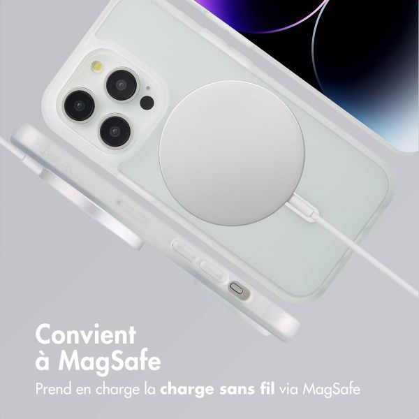 imoshion Coque Color Guard avec MagSafe Apple iPhone 14 Pro - Blanc