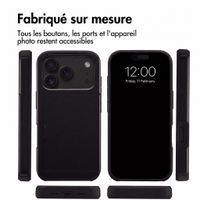 imoshion Coque arrière avec porte-cartes Apple iPhone 18 Pro / 17 Pro - Noir