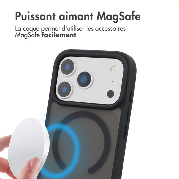 imoshion Coque Color Guard avec MagSafe Apple iPhone 17 Pro Max - Noir