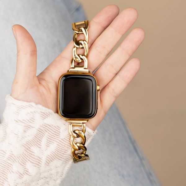 Selencia Bracelet Chain Apple Watch | 38/40/41/42 mm - Doré