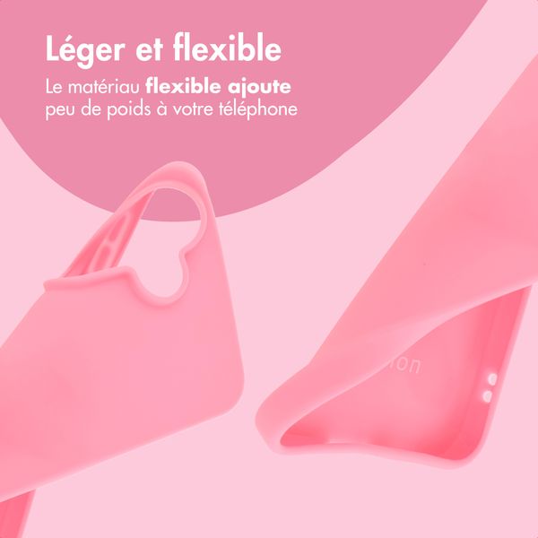 imoshion Coque Couleur Samsung Galaxy A37 (5G) - Bubblegum Pink