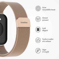 imoshion Bracelet magnétique milanais Huawei Watch Fit 3 - Rose Gold