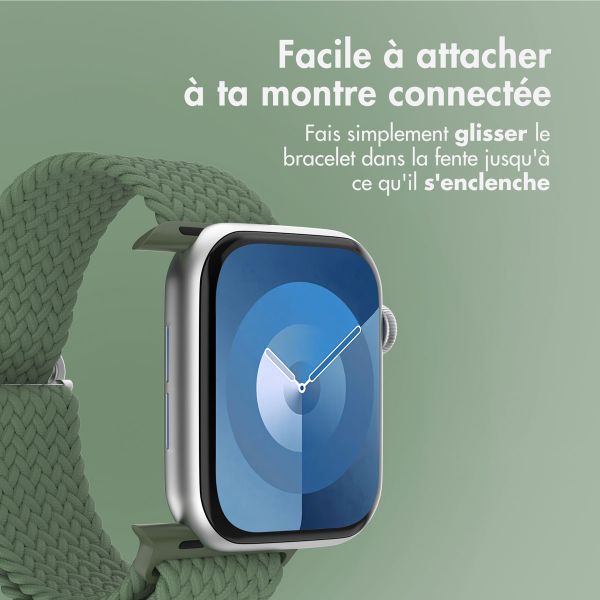 imoshion Bracelet nylon tissé Apple Watch | 44/45/46/49 mm - Vert