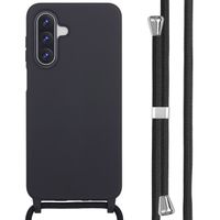 imoshion Coque en silicone avec cordon Samsung Galaxy A17 (5G) / (4G) - Noir