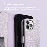 imoshion Étui de télephone portefeuille Design Apple iPhone 12 (Pro) - White Daisy