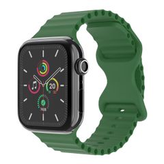 imoshion Bracelet Athletic en silicone Apple Watch | 38/40/41/42 mm - Vert foncé