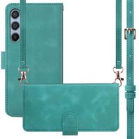 imoshion Etui de télephone portefeuille avec cordon Samsung Galaxy A14 (5G/4G) - Turquoise