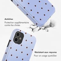 Selencia Coque arrière Vivid Apple iPhone 11 - Happy Dots Digital Sky