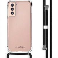 imoshion Coque arrière transparente avec cordon Samsung Galaxy S21 - Noir