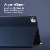 Accezz Coque tablette Classic Apple iPad Pro 13 (2025) M5 / (2024) M4 - Bleu foncé