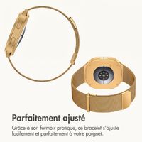 imoshion Bracelet magnétique milanais Samsung Galaxy Watch 9 (40/44mm) / Watch 8 (40/44mm) / Classic (46mm) - Doré