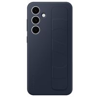 Samsung Coque arrière originale Standing Grip Samsung Galaxy S24 FE - Black & Blue