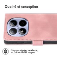 imoshion Etui de télephone portefeuille avec cordon Xiaomi Redmi Note 15 Pro (5G) - Rose