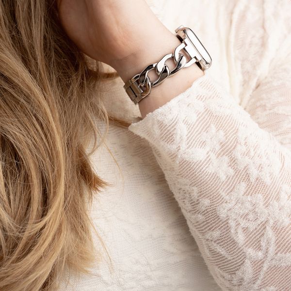 Selencia Bracelet Chain Apple Watch | 38/40/41/42 mm - Argent