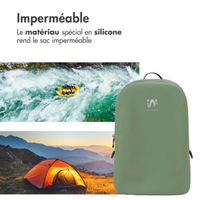 imoshion Sac à dos Hermétique et Étanche 20L - Grand - Vert armée
