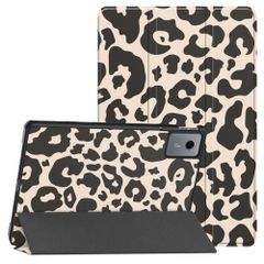 imoshion Coque tablette Design Trifold Lenovo Idea Tab - Leopard