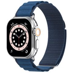 Accezz Bracelet en nylon Alpine Apple Watch | 44/45/46/49 mm - Dark Blue