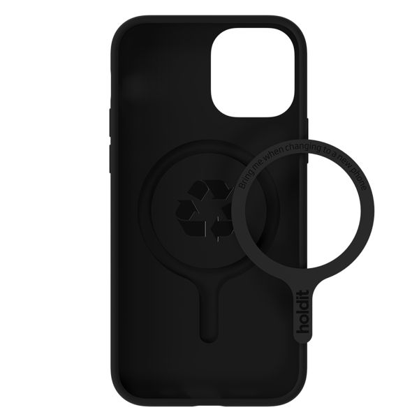 Holdit Coque MagSafe Apple iPhone 12 (Pro) - Black
