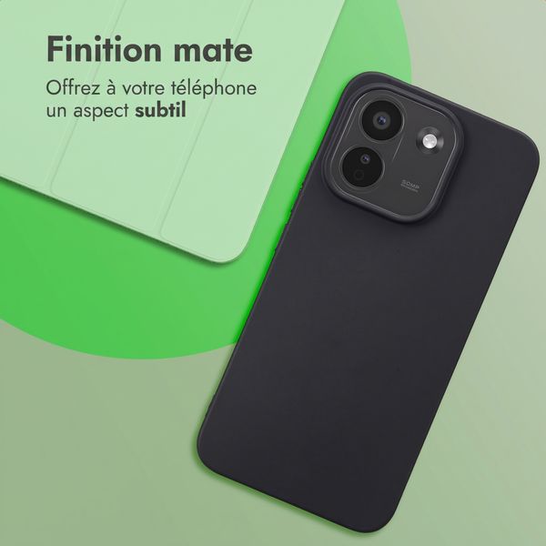 imoshion Coque Couleur Xiaomi Redmi Note 17 Pro Max - Noir