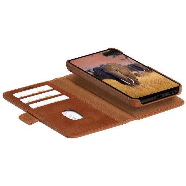 dbramante1928 Étui de télephone portefeuille Lynge Samsung Galaxy S24 Ultra - Tan