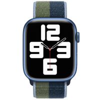 Apple Bracelet Sport Loop Apple Watch | 38/40/41/42 mm - Abyss Blue/Moss Green