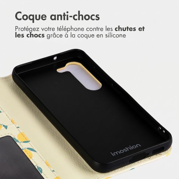 imoshion Étui de télephone portefeuille Design Samsung Galaxy S23 - Citrus Dream