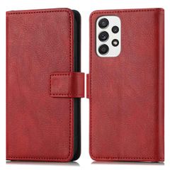 imoshion Étui de télephone portefeuille de luxe Samsung Galaxy A53 - Rouge