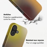 Selencia Coque arrière Vivid avec MagSafe Apple iPhone 18 Pro / 17 Pro - Gradient Olive Dust