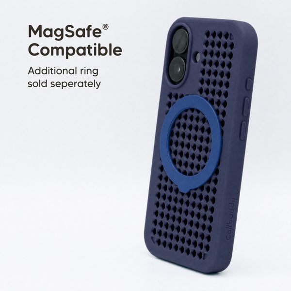 Callbuddy Coque avec strap Apple iPhone 17 - Deep Marine