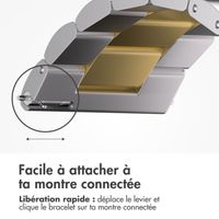 imoshion Bracelet en acier  - Connexion universelle 20 mm - Argent et Or