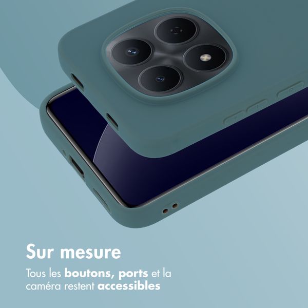 imoshion Coque Couleur Xiaomi Redmi Note 15 Pro (5G) - Pine Green