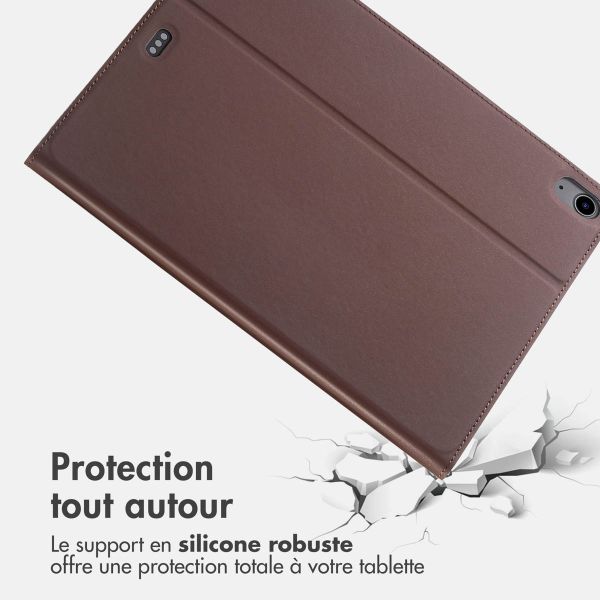 Accezz Coque tablette Classic Apple iPad Air 11 pouces (2026) M4 / (2025) M3 / (2024) M2 / Air 5 (2022) / Air 4 (2020) - Marron