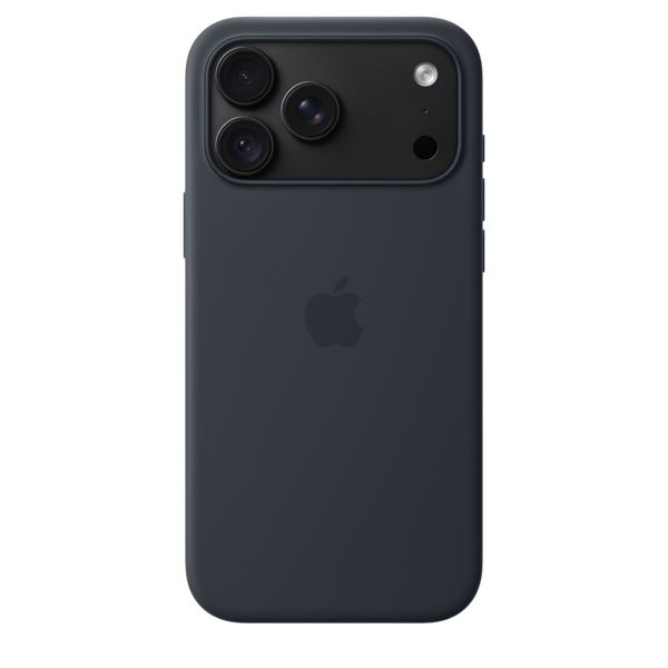 Apple Coque en silicone avec MagSafe Apple iPhone 18 Pro Max - Navy Blue