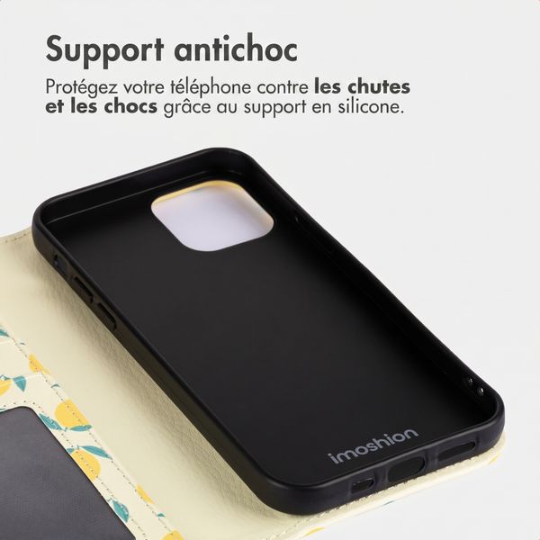 imoshion Étui de télephone portefeuille Design Apple iPhone 14 - Citrus Dream