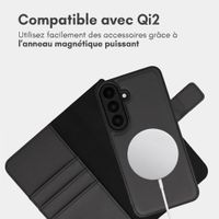 imoshion Étui portefeuille luxe 2-en-1 amovible Samsung Galaxy S26 FE - Noir