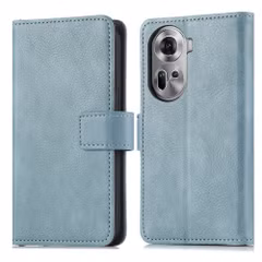 imoshion Étui de télephone portefeuille de luxe Oppo Reno 11 F - Bleu clair