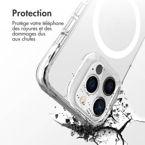 imoshion Coque Rugged Air MagSafe Apple iPhone 13 Pro - Transparent