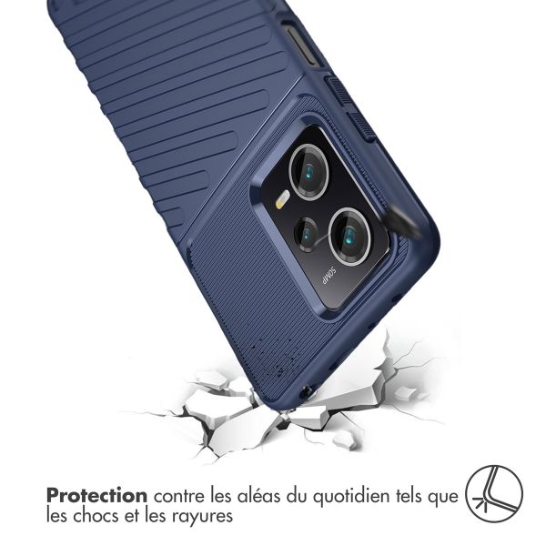 imoshion Coque arrière Thunder Xiaomi Poco X5 Pro 5G - Bleu foncé