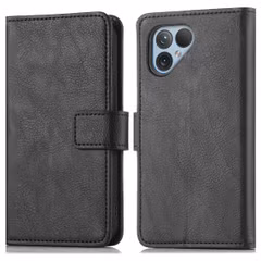 imoshion Étui de télephone portefeuille de luxe Fairphone 5 - Noir
