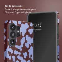 Selencia Coque arrière Vivid avec MagSafe Samsung Galaxy S26 Ultra - Moo'd Lavender Glow