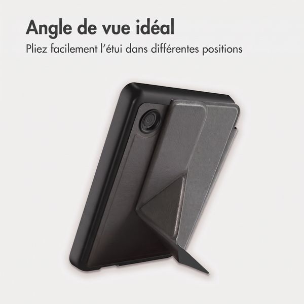 imoshion Étui de liseuse portefeuille Pliable Kobo Clara Colour / BW - Noir