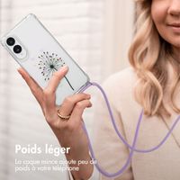 imoshion Coque Design avec cordon Samsung Galaxy S25 Edge - Sandstone Dandelion