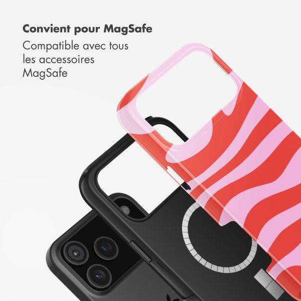 Selencia Coque arrière Vivid avec MagSafe Apple iPhone 17 Pro Max - Dream Swirl Pink